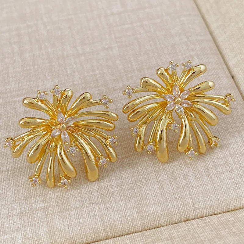 Scarlett Firework Bloom Earrings