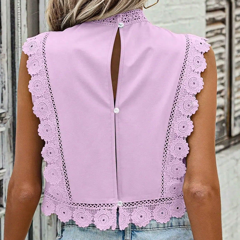 Vella Embroidered Crop