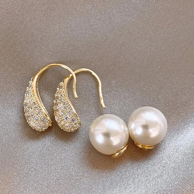 Georgia Pearl Drop Earrings