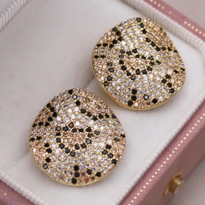 Danielle Mosaic Crystal Stud Earrings