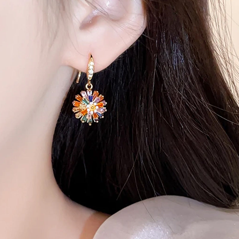Imogen Rainbow Starburst Earrings