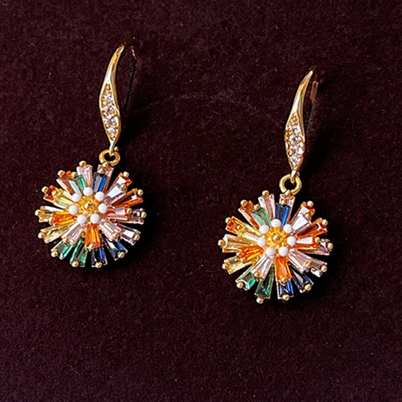 Imogen Rainbow Starburst Earrings