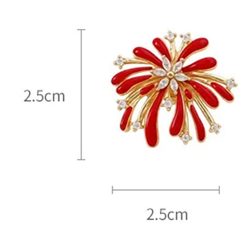 Scarlett Firework Bloom Earrings