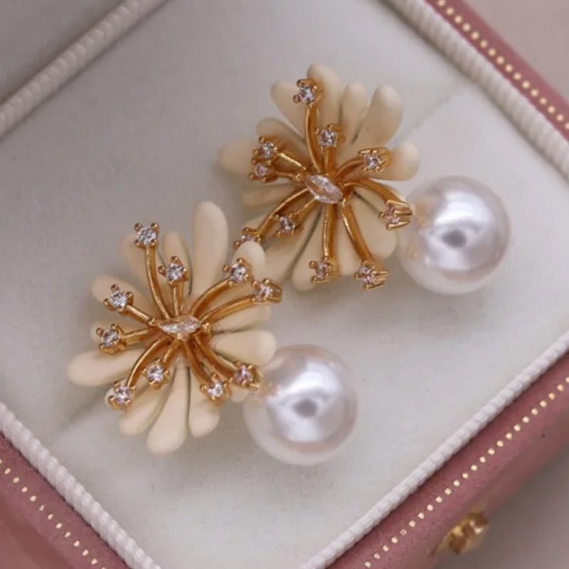 Bianca Bloom Drop Earrings