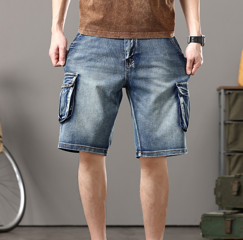 Rugged Stone Washed Shorts